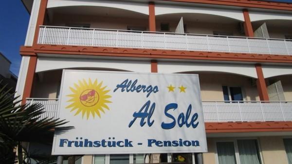 Hotel Al Sole Градо Экстерьер фото